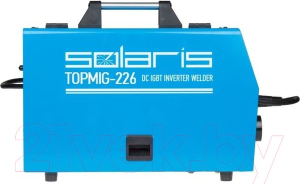 Изображение товара Полуавтомат сварочный Solaris TOPMIG-226WG3 (с горелкой 3м)