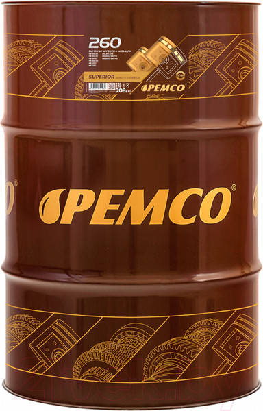 Изображение товара Моторное масло Pemco iDrive 260 10W40 SN/CF / PM0260-DR (208л)