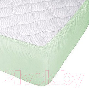 Изображение товара Наматрасник защитный Vegas Protect Cotton S1 150x195 (фисташковый)
