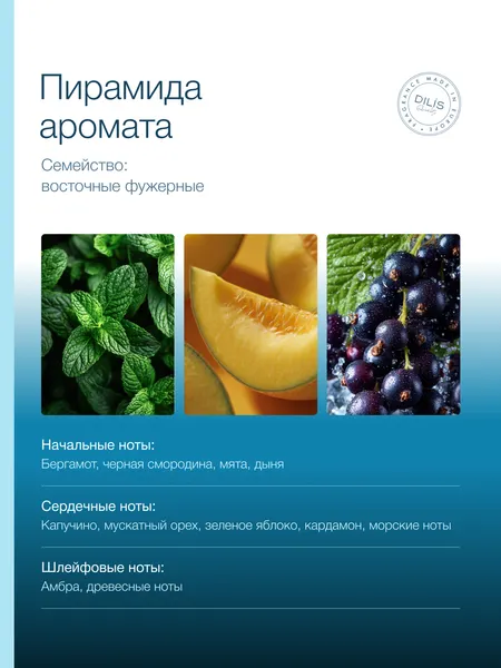 Изображение товара Туалетная вода Dilis Blue Aqua (100мл)
