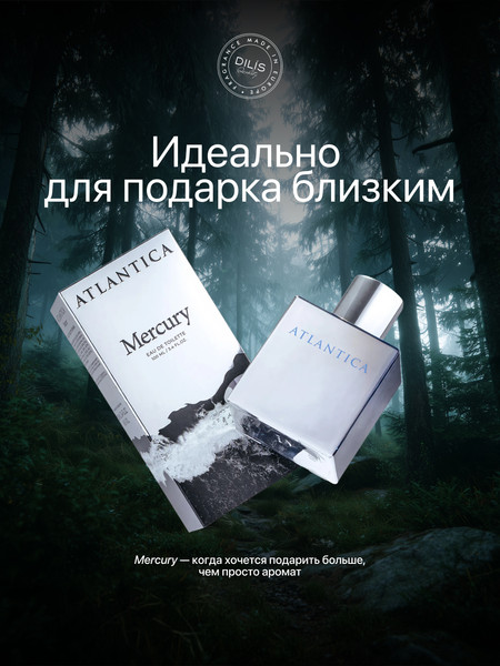 Изображение товара Туалетная вода Dilis Atlantica Mercury (100мл)