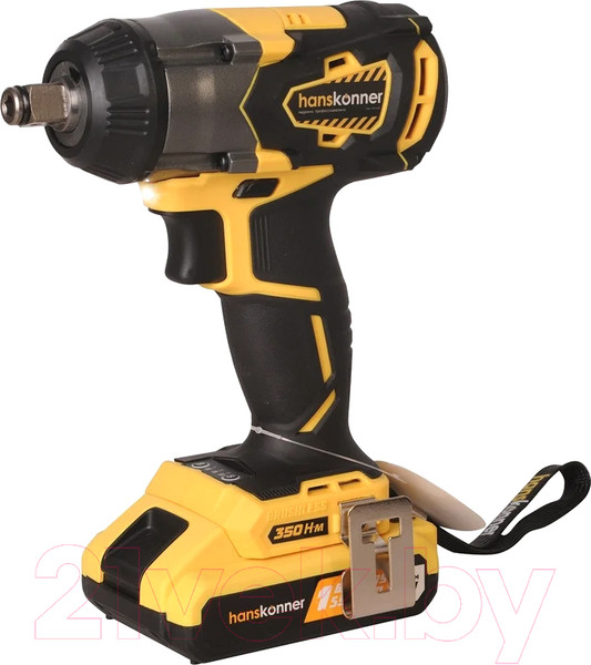 Изображение товара Аккумуляторный гайковерт Hanskonner HCD18350S
