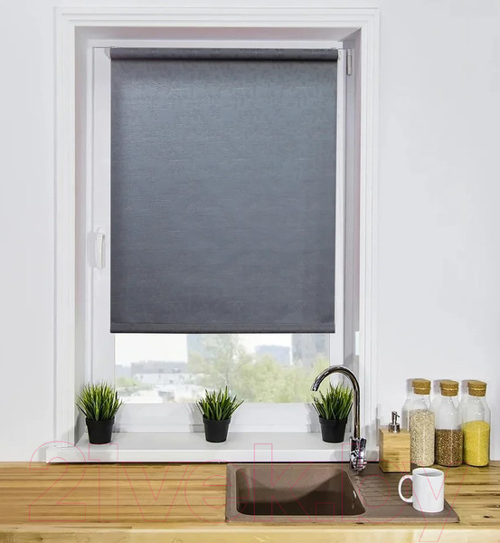 Изображение товара Рулонная штора Lm Decor Сакура LM 43-03С 38x160 (серый)