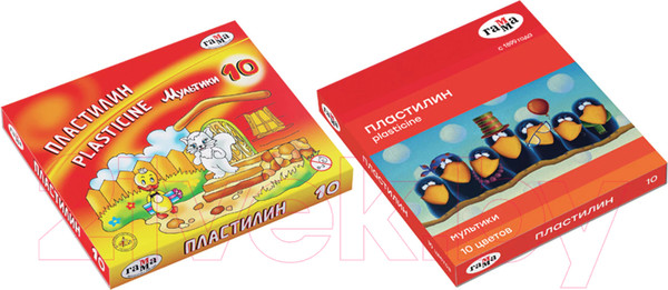 Изображение товара Пластилин ГАММА Мультики / 280017 (10цв)