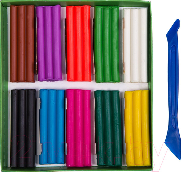 Изображение товара Пластилин ГАММА Пчелка / 280031Н (10цв)