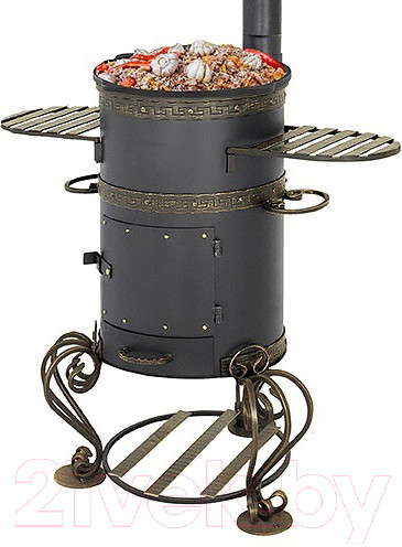 Изображение товара Печь-мангал Везувий Шмель под казан 12л