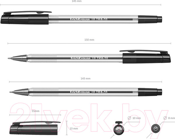 Изображение товара Ручка шариковая Erich Krause Ultra L-10 / 13874