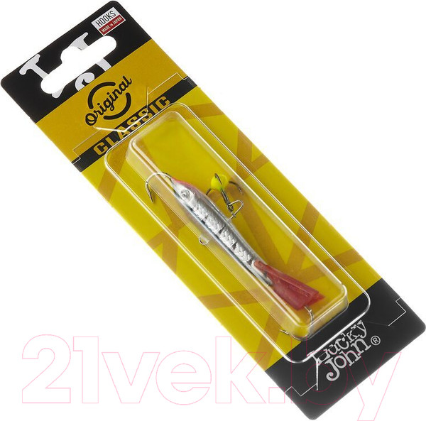 Изображение товара Балансир Lucky John Classic 6 / 81601-12HRT (с тройником)