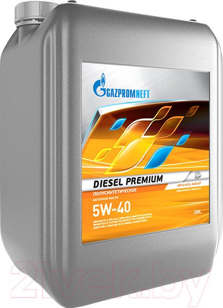 Моторное масло Gazpromneft Diesel Premium 5W40 / 4650063110015 (20л) — фото 3