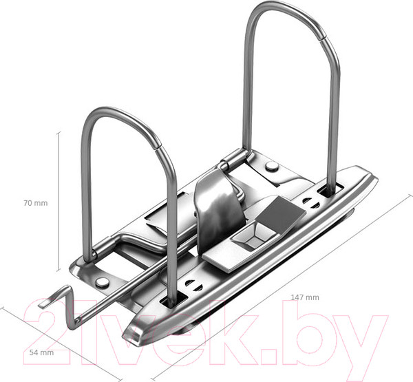 Изображение товара Папка-регистратор Erich Krause Бизнес / 211 (бордовый)
