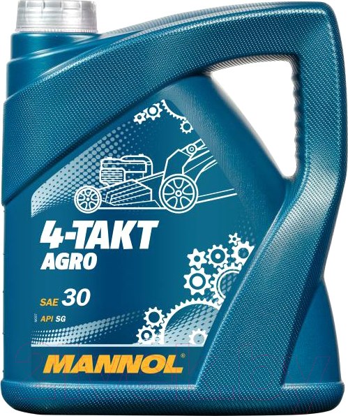 Изображение товара Моторное масло Mannol 4-Takt Agro SAE 30 / MN7203-4 (4л)