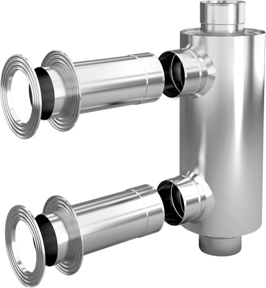 Изображение товара Теплообменник на трубу дымохода ТМФ ф115 1/0.5мм 1м нн / 57200