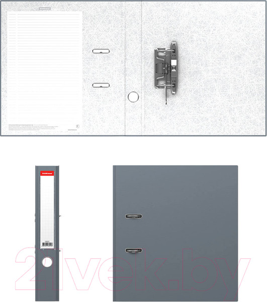 Изображение товара Папка-регистратор Erich Krause Granite / 43515 (серый)