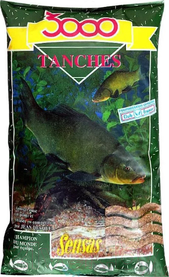 Изображение товара Прикормка рыболовная Sensas 3000 Tench / 00781 (1кг)