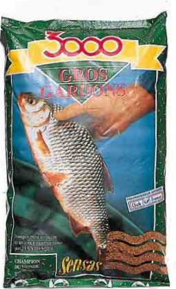 Изображение товара Прикормка рыболовная Sensas 3000 Gros Gardon / 00891 (1кг)