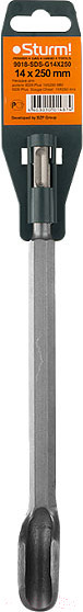 Изображение товара Зубило для электроинструмента Sturm! 9018-SDS-G14x250