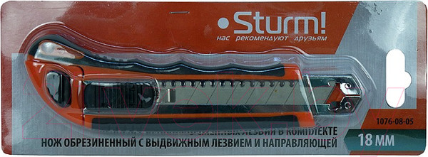 Изображение товара Нож пистолетный Sturm! 1076-08-05