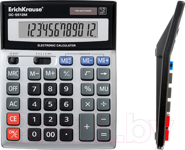 Изображение товара Калькулятор Erich Krause DC-5512М / ЕК45512