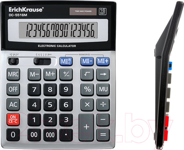 Изображение товара Калькулятор Erich Krause DC-5516М / ЕК45516
