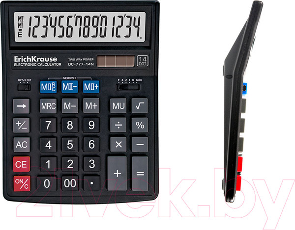 Изображение товара Калькулятор Erich Krause DC-777-14N / ЕК37774