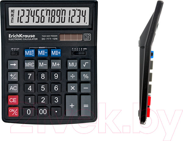 Изображение товара Калькулятор Erich Krause DC-777-12N / ЕК37772