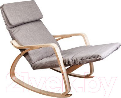 Изображение товара Кресло-качалка AksHome Smart (ткань серый)