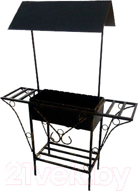 Изображение товара Мангал Станкоинструмент МС-06 (с крышей)