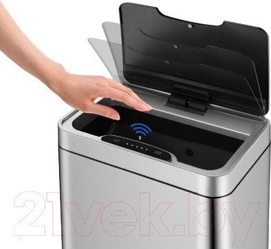 Изображение товара Сенсорное мусорное ведро JAVA Vagas (12л, синий)