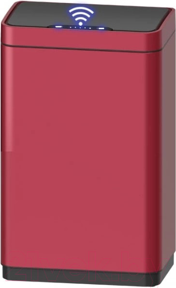Изображение товара Сенсорное мусорное ведро JAVA Vagas (12л, красный)