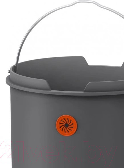 Изображение товара Сенсорное мусорное ведро JAVA Midy (9л, розовое золото)