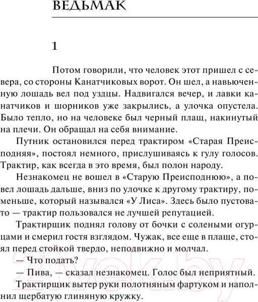 Изображение товара Книга АСТ Последнее желание (Сапковский А.)