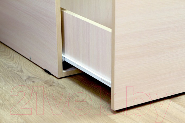 Изображение товара Кровать-чердак детская Можга Капризун 1 со шкафом / Р445 (белый)