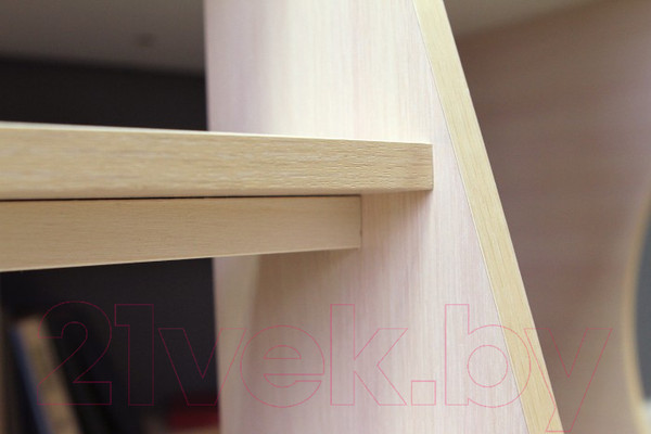 Изображение товара Кровать-чердак детская Можга Капризун 1 со шкафом / Р445 (белый)