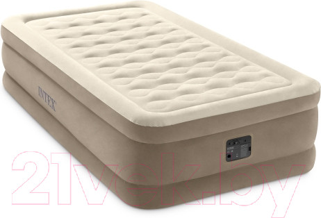 Изображение товара Надувная кровать Intex Ultra Plush 64426 (встроенный электронный насос/сумка/ремкомплект)