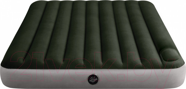Изображение товара Надувной матрас Intex Downy Airbed 64763 (встроенный ножной насос)