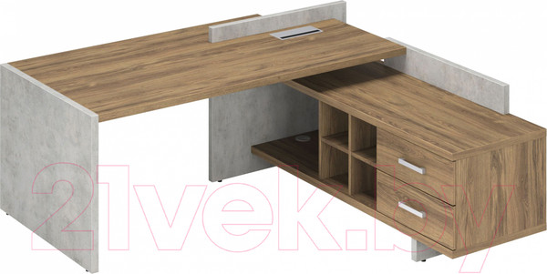 Изображение товара Письменный стол Norden Правый 200x179.8x84 / СФ-531212