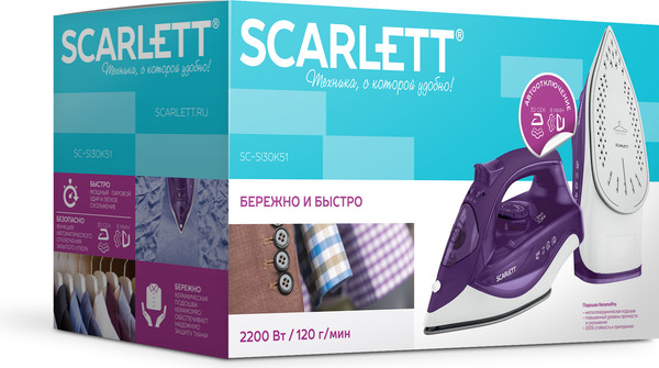 Изображение товара Утюг Scarlett SC-SI30K51