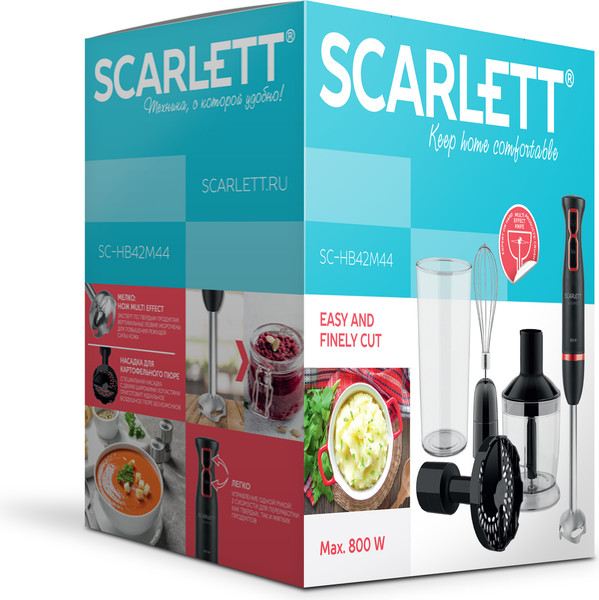 Изображение товара Блендер погружной Scarlett SC-HB42M44