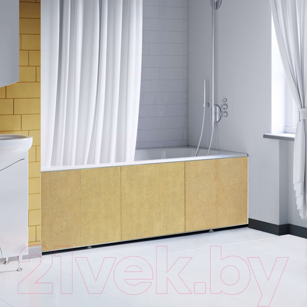 Изображение товара Экран для ванны Comfort Alumin Group Шагрень 120