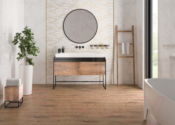 Изображение товара Плитка Cersanit Calacatta Рельеф KTL052D-60 (298x598, белый)