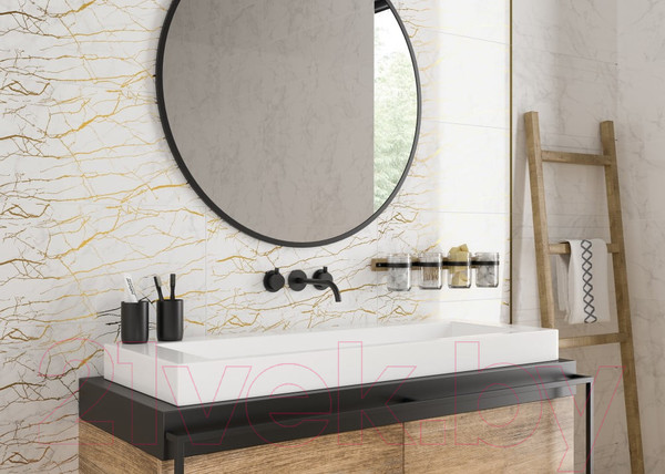Изображение товара Плитка Cersanit Calacatta Рельеф KTL052D-60 (298x598, белый)