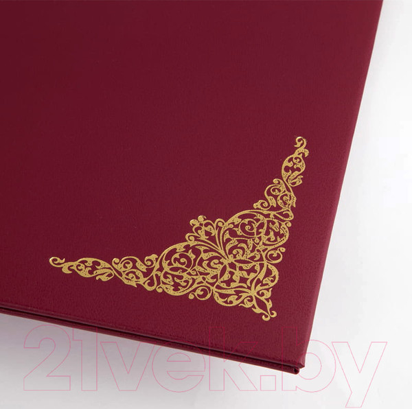 Изображение товара Папка адресная OfficeSpace Поздравляем! APbv_389 / 160236 (бордовый)