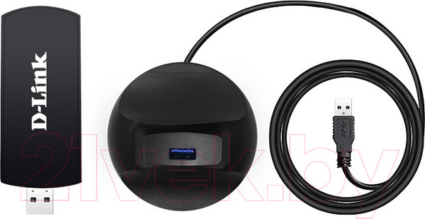 Изображение товара Wi-Fi-адаптер D-Link DWA-192/RU/B1A