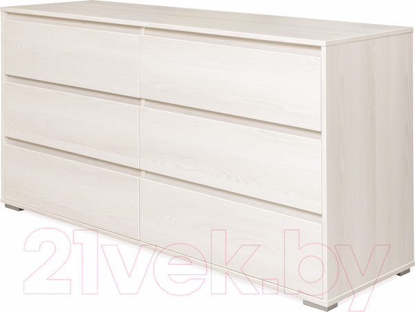 Изображение товара Комод Рэйгрупп Aleksa РГ-06 ARG-6 1679945 (ясень снежный)