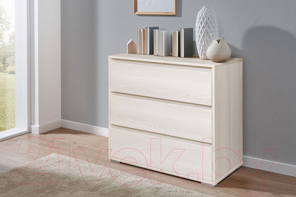 Изображение товара Комод Рэйгрупп Aleksa РГ-03 ARG-3 8179945 (ясень снежный)