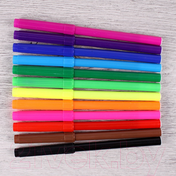 Изображение товара Фломастеры Darvish На водной основе / DV-5888-12