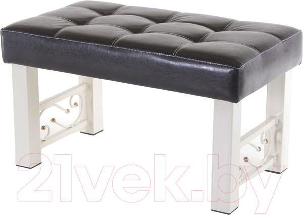 Изображение товара Банкетка AMC Lux 5 кожзам / 5.1А8032 (бежевый/коричневый)