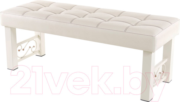 Изображение товара Банкетка AMC Lux 5 кожзам / 5.1А12033 (бежевый/бежевый)