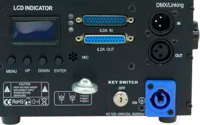 Изображение товара Прожектор сценический Golden AL1K+RGB