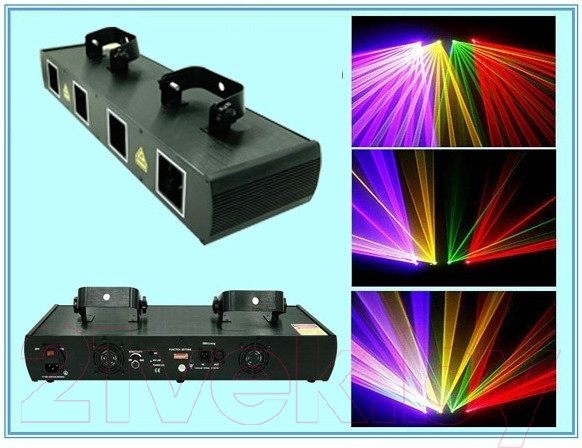 Изображение товара Прожектор сценический Golden SM04RGBP